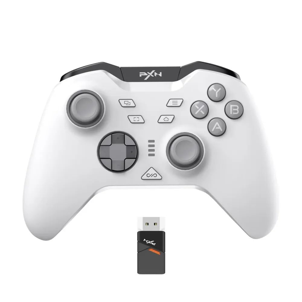 PXN P5 Wireless Gaming Controller - White/Black PXN P5 Wireless Gaming Controller - White/Black